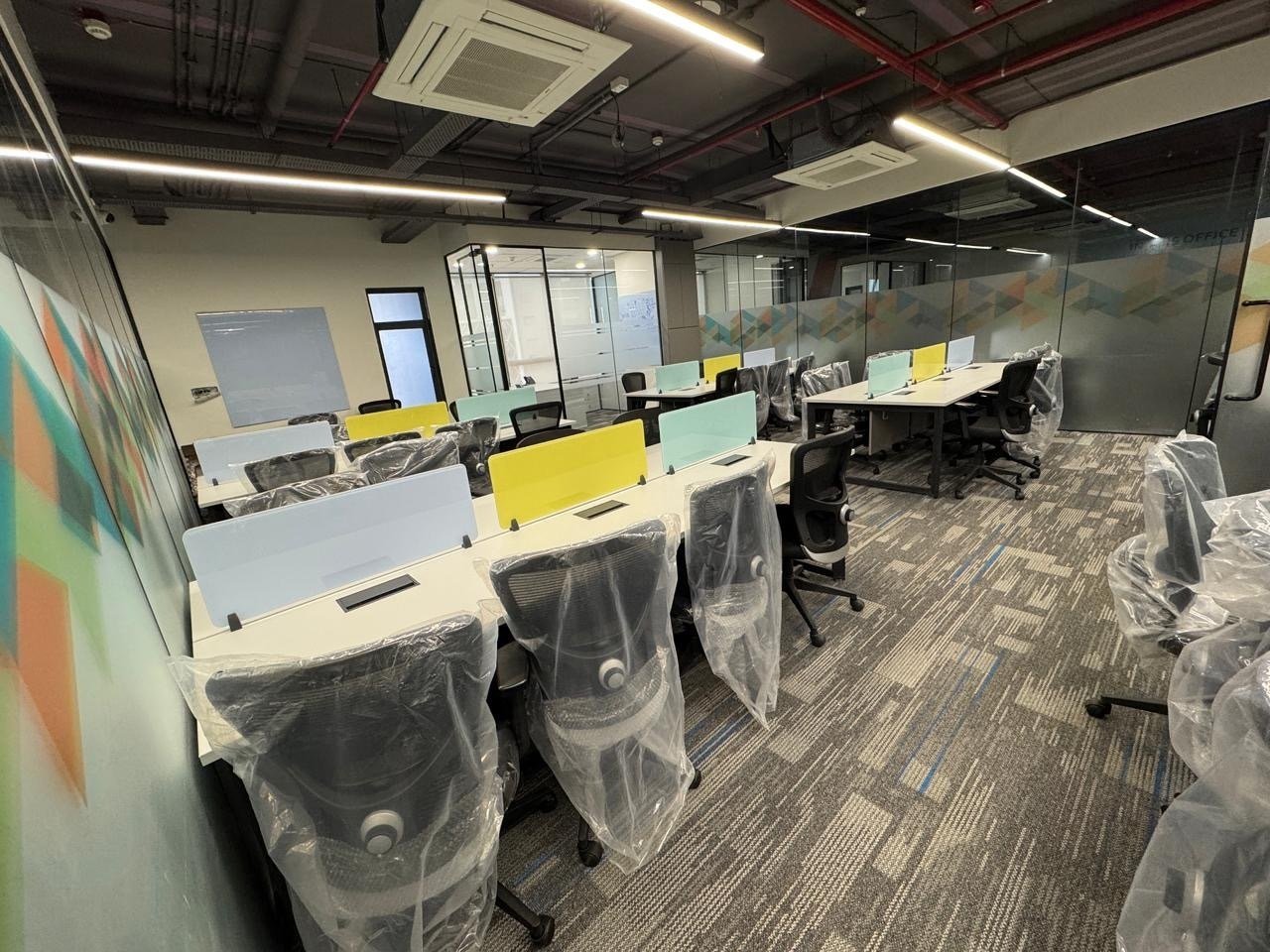 Open workspace area